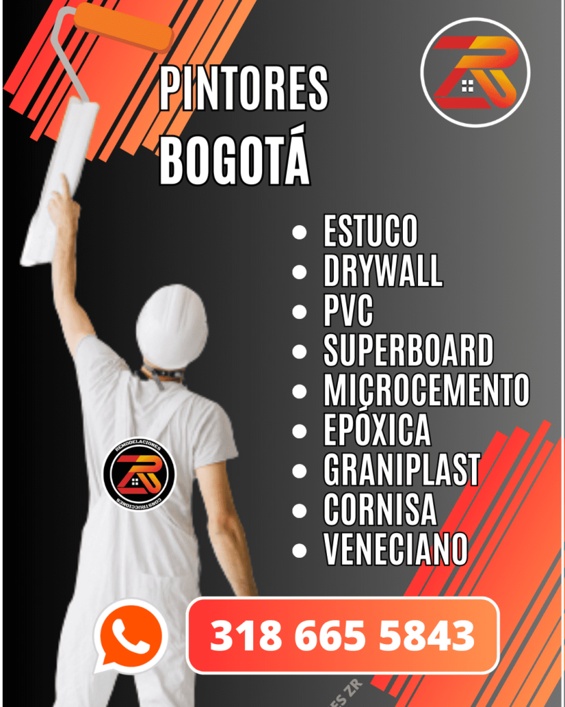 PINTORES EN BOGOTÁ - Remodelaciones ZR